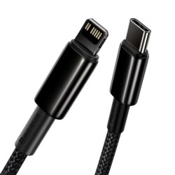 Baseus Tungsten Gold Cable Type-C to iP PD 20W 1m (black)