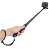 Selfie Stick Puluz for sports cameras (black)
