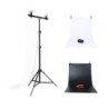 Photo studio background support Puluz 70x200cm + Backdrops 2 pcs DCA0976