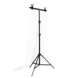Photo studio background support Puluz 70x200cm + Backdrops 2 pcs DCA0976