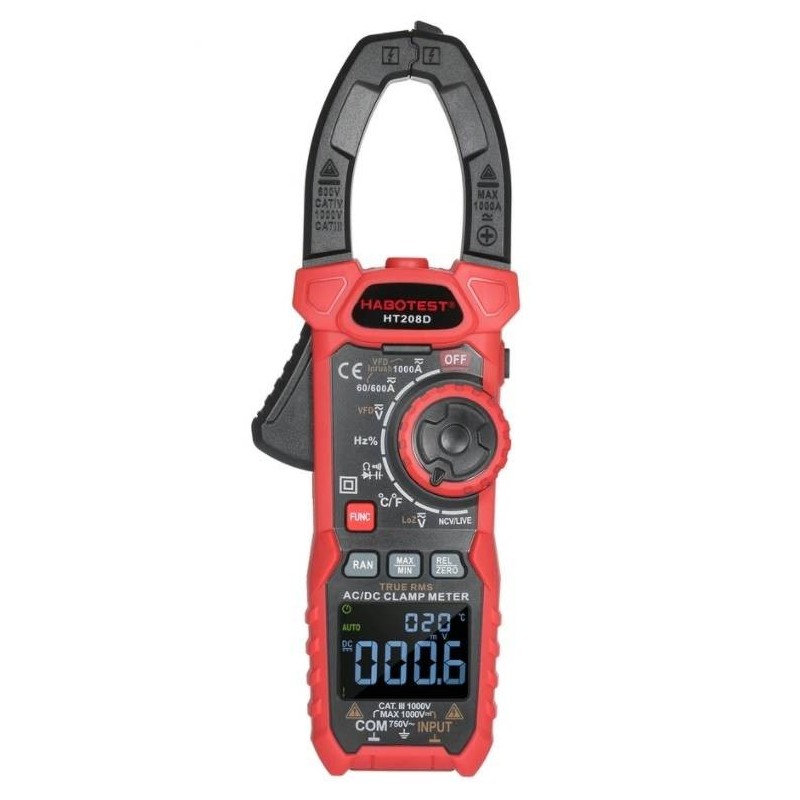 Digital Clamp Meter Habotest HT208D Digital Clamp Meter Habotest HT208D