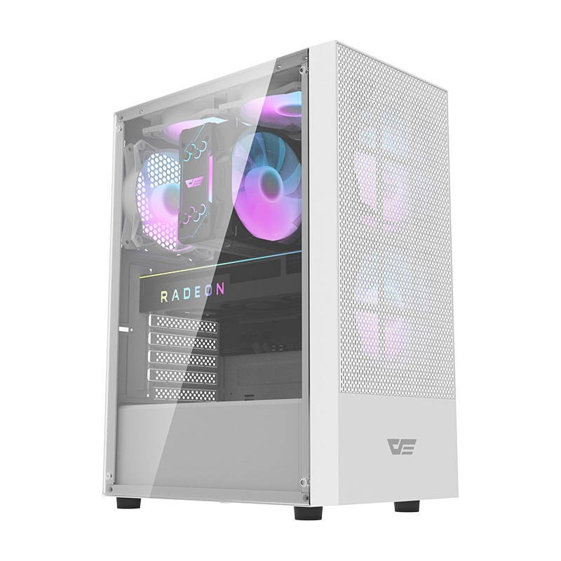Computer case Darkflash A290 + 3 fans (white) Computer case Darkflash A290 + 3 fans (white)