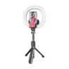 Selfie stick/ tripod Puluz with LED light ring