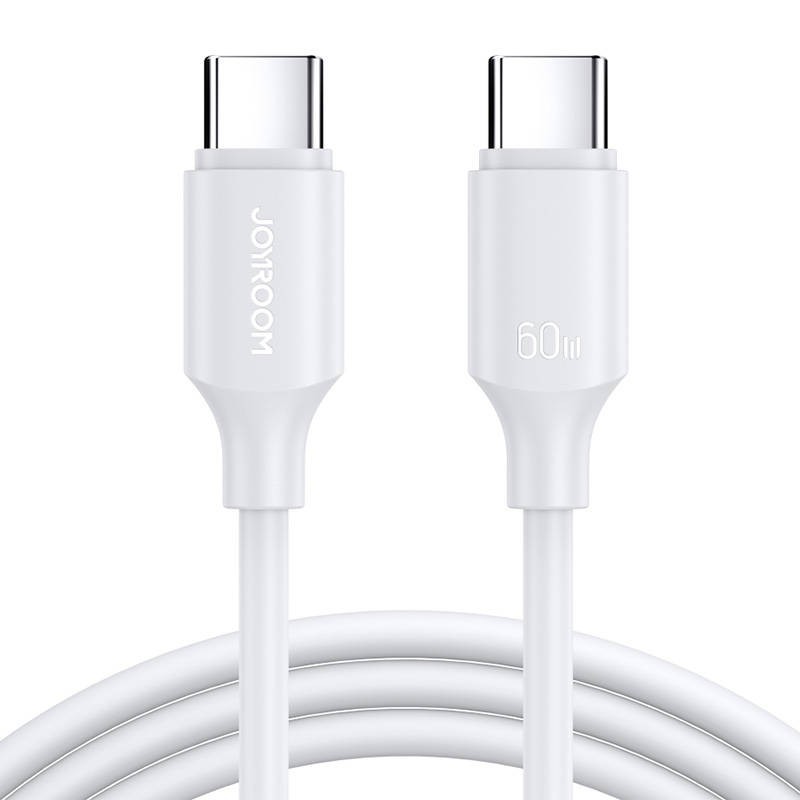 Cable Type-C 60W 1m Joyroom S-CC060A9 (white) Cable Type-C 60W 1m Joyroom S-CC060A9 (white)