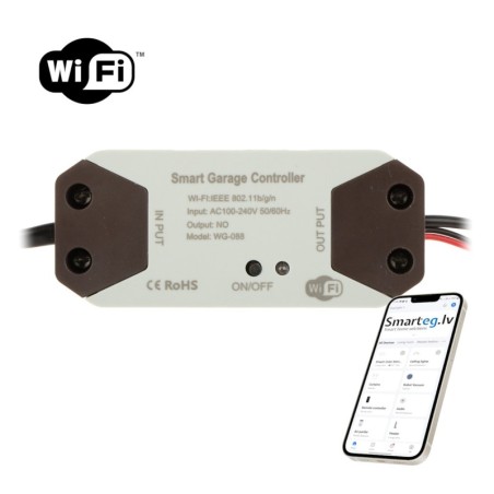 SMART GARAGE DOOR CONTROLLER ATLO-GDC2-TUYA Wi-Fi, Tuya Smart