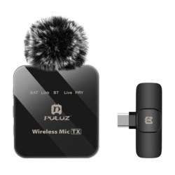 Wireless Lavalier Microphone PulUZ PU648B (USB-C)