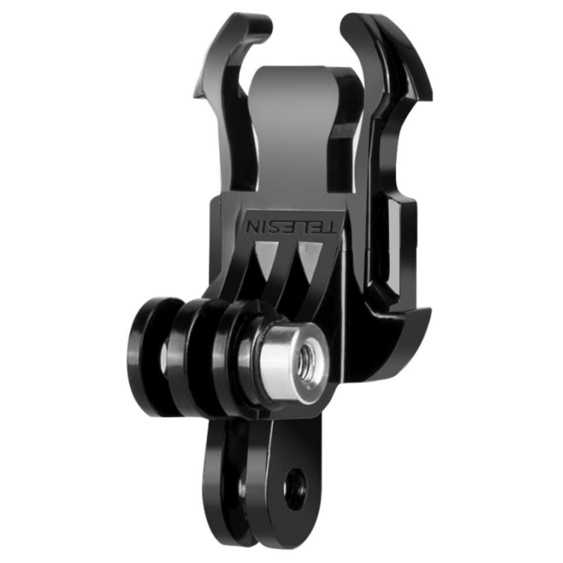 Dual Mount Telesin J-Hook for sports cameras (GP-MTB-T02-BK) Dual Mount Telesin J-Hook for sports cameras (GP-MTB-T02-BK)