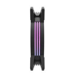 Computer Fan Set Darkflash C6, RGB, 3in1 120x120 (black)