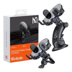 Car holder with induction charger Mcdodo CH-1600 (black)