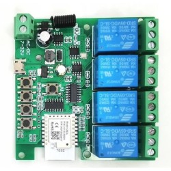 4-канальный DC 5-32 В без напряжения ZigBee + RF-контроллер
