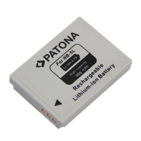 Battery Canon NB-5L 900mAh Li-Ion