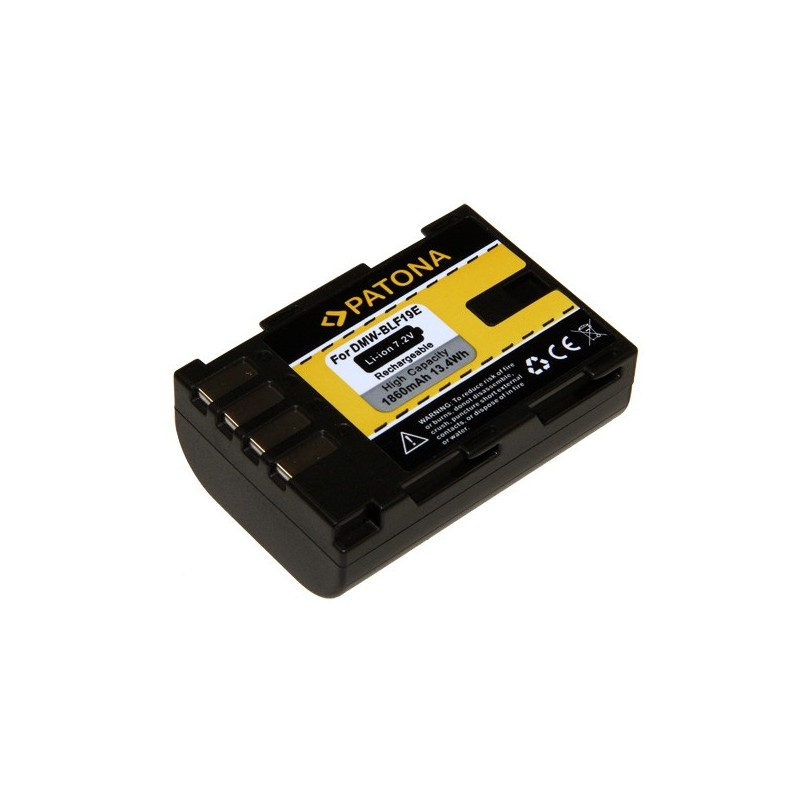 Battery Panasonic DMW-BLF19 1860mAh Li-Ion Battery Panasonic DMW-BLF19 1860mAh Li-Ion
