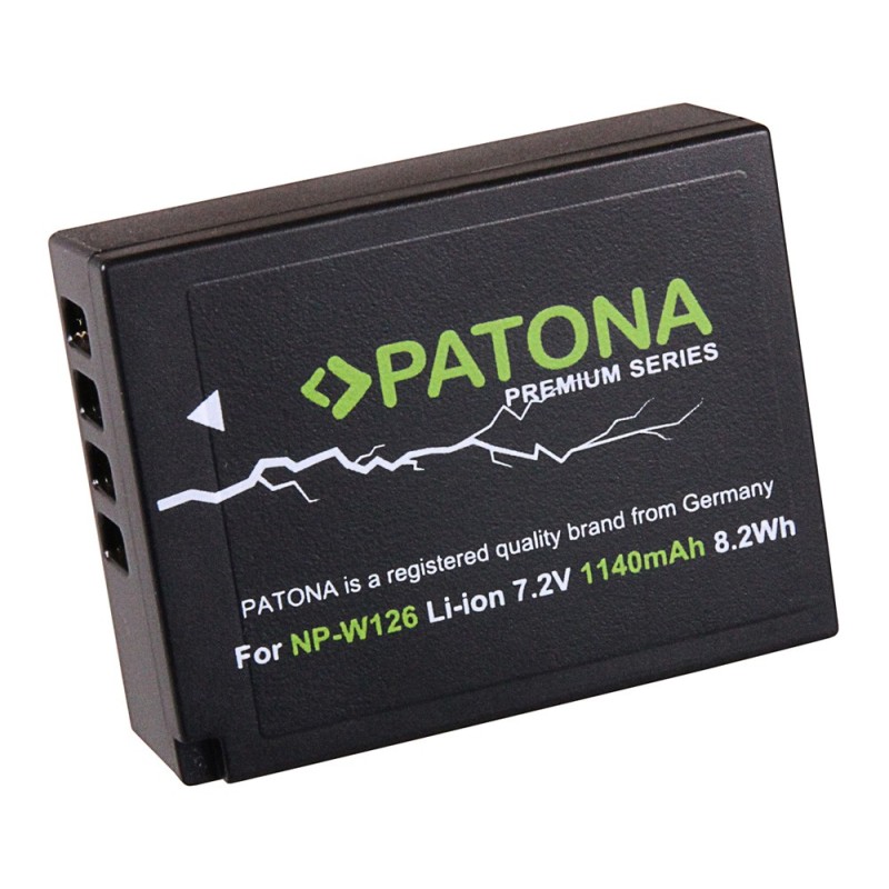 Battery Fuji NP-W126 1140mAh Li-Ion Premium Battery Fuji NP-W126 1140mAh Li-Ion Premium