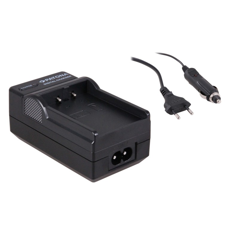 Charger Foto 2v1 Casio NP-40, 230V/12V Charger Foto 2v1 Casio NP-40, 230V/12V