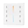 CCT RF nuotolinio valdymo pultas 4 zonų baltas skydelis TUYA SD serija