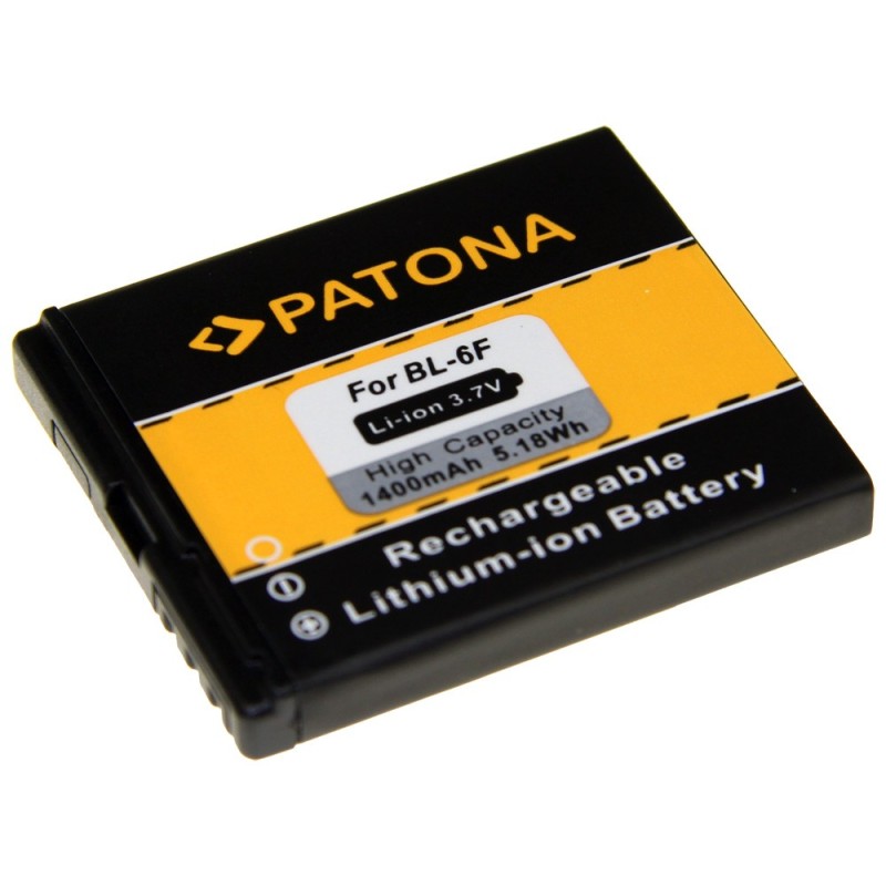 Battery Nokia BL-6F 1400mAh 3,7V Li-Ion Battery Nokia BL-6F 1400mAh 3,7V Li-Ion
