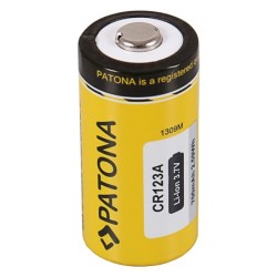 Battery CR123A/16340 700mAh Li-Ion 3,7V rechargeable