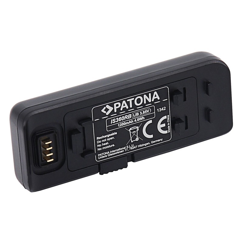 Battery Insta 360 One R 1200mAh Li-Ion 3,85V IS360RB Battery Insta 360 One R 1200mAh Li-Ion 3,85V IS360RB