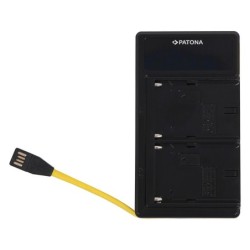 Charger Dual Sony NP-F970/F960/F950 ,USB