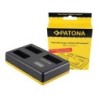 Charger Foto Triple Canon LP-E8+LCD