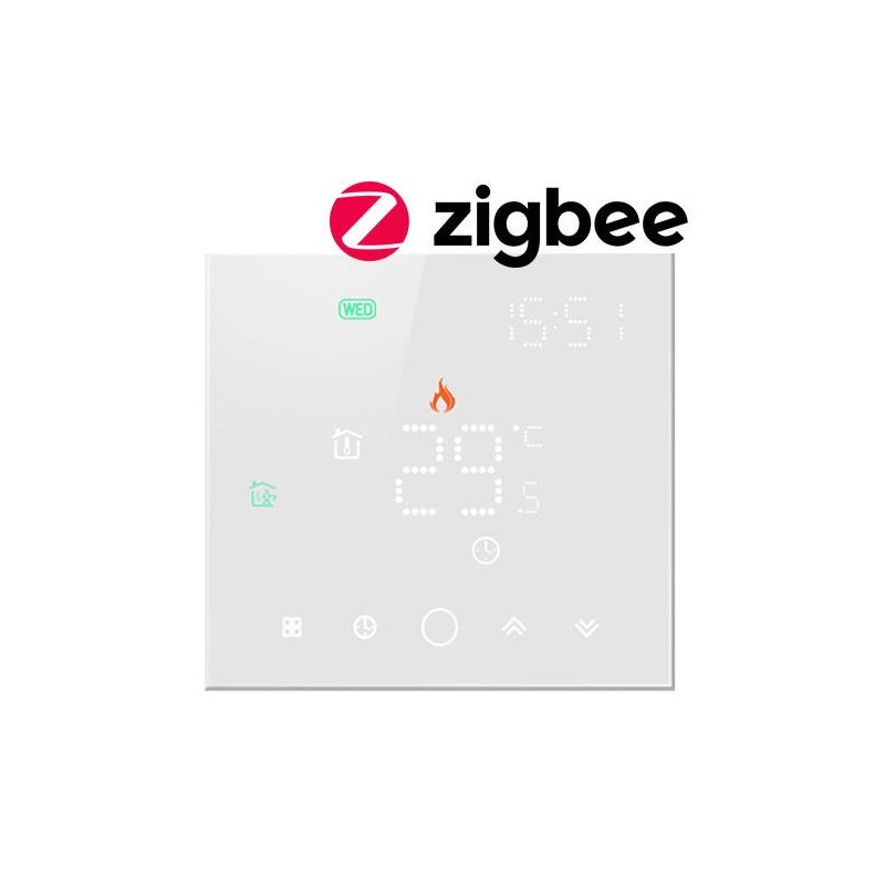 ZigBee termostaadiga suletud ahi Valge PS TUYA seeria