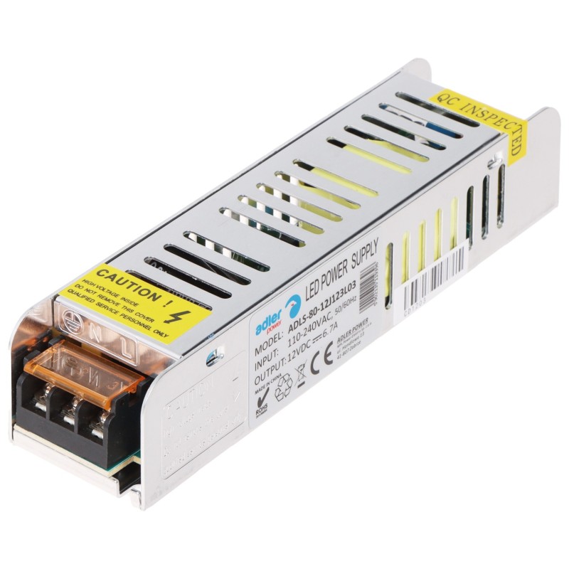 SWITCHING ADAPTER ADLS-80-12 ADLER Power SWITCHING ADAPTER ADLS-80-12 ADLER Power