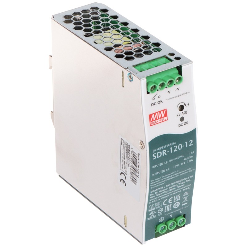 SWITCHING ADAPTER SDR-120-12 MEAN WELL SWITCHING ADAPTER SDR-120-12 MEAN WELL