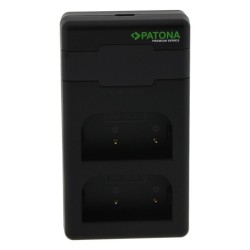 Charger Dual Olympus BLX-1+ cable