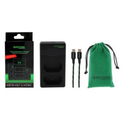 Charger Dual Fuji NP-W235 + cable