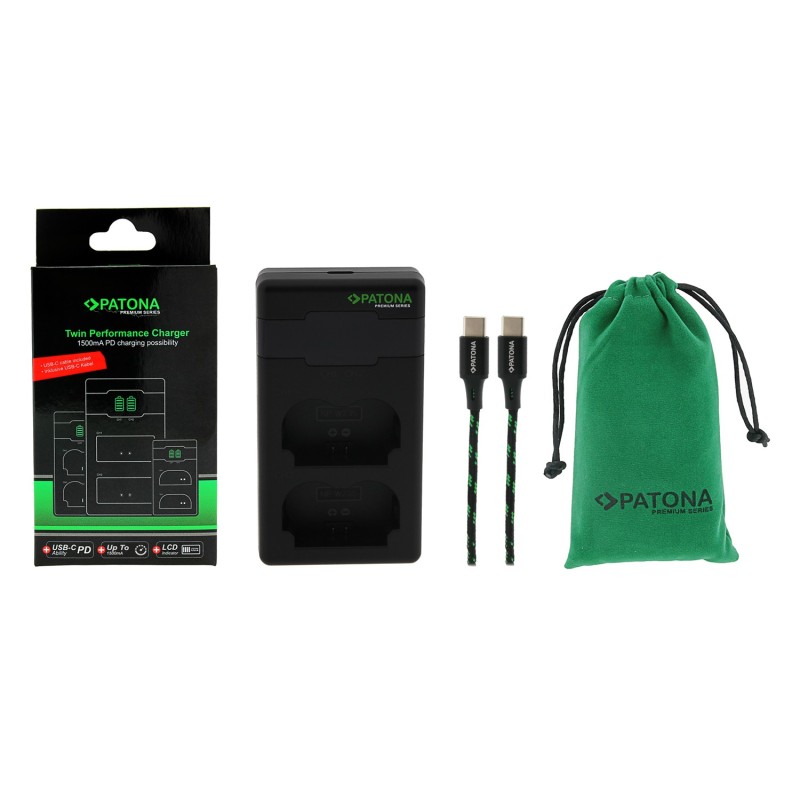 Charger Dual Fuji NP-W235 + cable Charger Dual Fuji NP-W235 + cable
