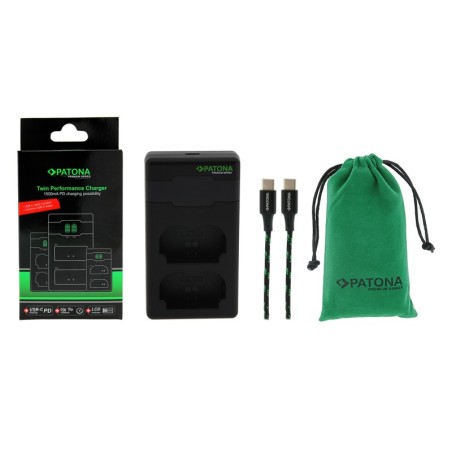 Charger Dual Fuji NP-W235 + cable