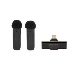Wireless microphone for Smartphone USB-C with Patona clip
