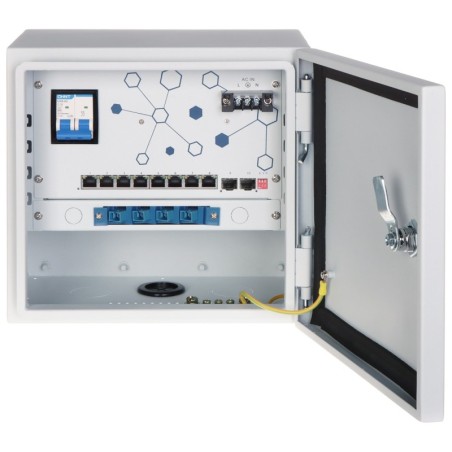 EXTERNAL CAMERA DIStrIBUTION POINT EXPERT-POE/Otd-82GSFP 8 PoE + 2 x SFP
