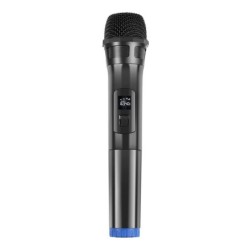 Wireless dynamic microphone UHF PULUZ PU628B 3.5mm (black)