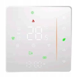 Loadable thermostat 16A White TR066 Wifi TUYA