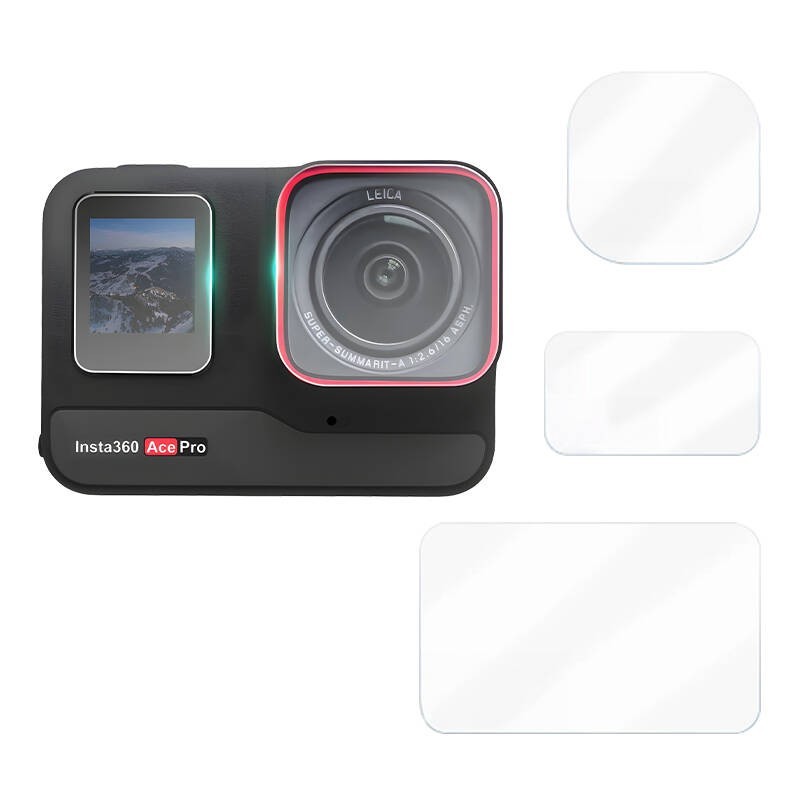 Tempered Glass and PET Film Sunnylife for Insta360 Ace Pro Tempered Glass and PET Film Sunnylife for Insta360 Ace Pro