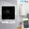 Laaditav termostaat 16A Must TR066C Wifi TUYA