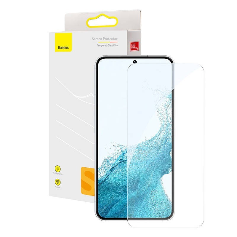 Tempered Glass Baseus Screen Protector for Samsung S23 Tempered Glass Baseus Screen Protector for Samsung S23