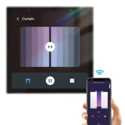 Panel Alexa LCD 4 multibramka ZigBee WiFi BT TUYA