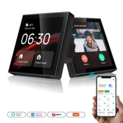 Panel Alexa LCD 4 multibramka ZigBee WiFi BT TUYA