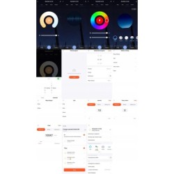 Kontroler LED 5w1 WIFI + RF RGB+CCT SD HUE TUYA