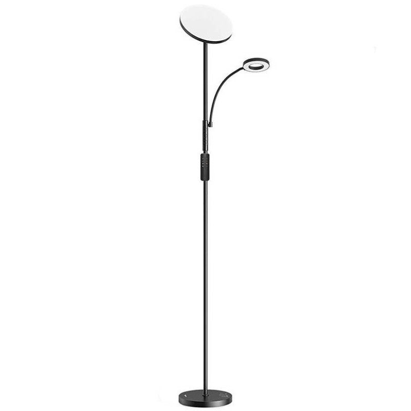 Double Floor Lamp with remote BlitzWill BWL-FL-0001, 36W (black) Double Floor Lamp with remote BlitzWill BWL-FL-0001, 36W (black)