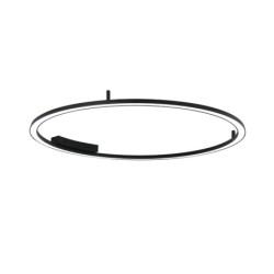 Ceiling (wall) luminaire black 120cm 72W 4752lm Tuya Zigbee 3,0 with remote control