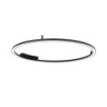 Ceiling (wall) luminaire black 120cm 72W 4752lm Tuya Zigbee 3,0 with remote control