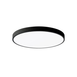Smart Ceiling Light Black 50cm 48W 3468 lm Tuya WiFi BEACON