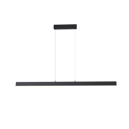 NEO LITE TRIANGOLO Smart pendant luminaire black 125cm 28W Tuya WiFi with BEACON