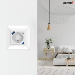 Smart Zigbee socket with USB+usb-c
