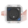 Black wall switch USB+TypeC Zigbee