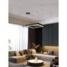 Nutikas rippvalgusti 80x80x7cm 60W must Zigbee 3.0