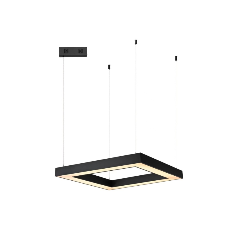 Nutikas rippvalgusti 80x80x7cm 60W must Zigbee 3.0 Nutikas rippvalgusti 80x80x7cm 60W must Zigbee 3.0